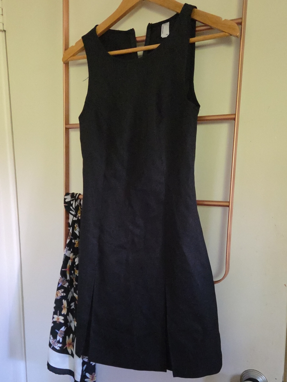 American Apparel Classic Sleeveless Black Dress